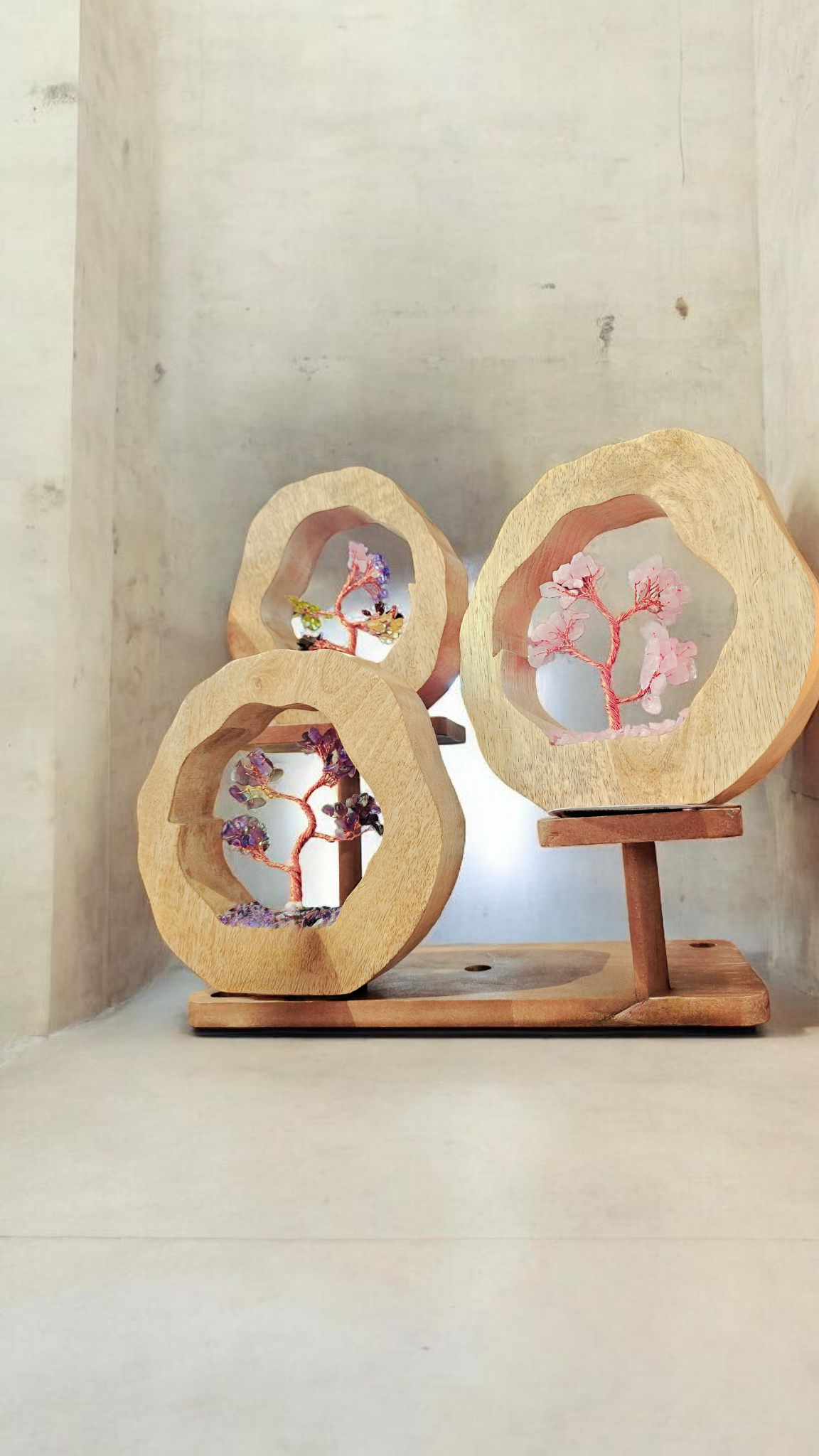 Gemstone Wishing Trees