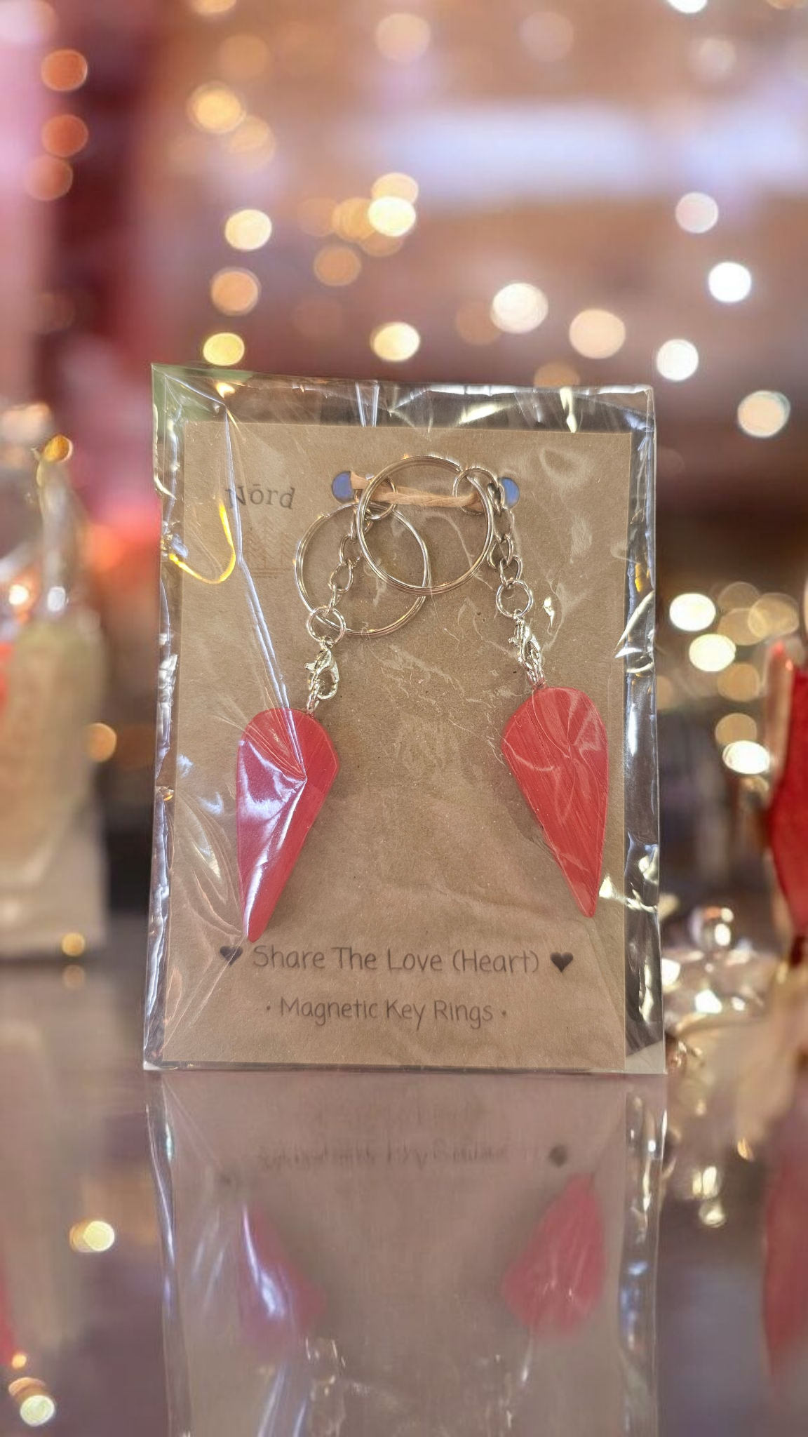 Share The Love (Heart) Keyrings