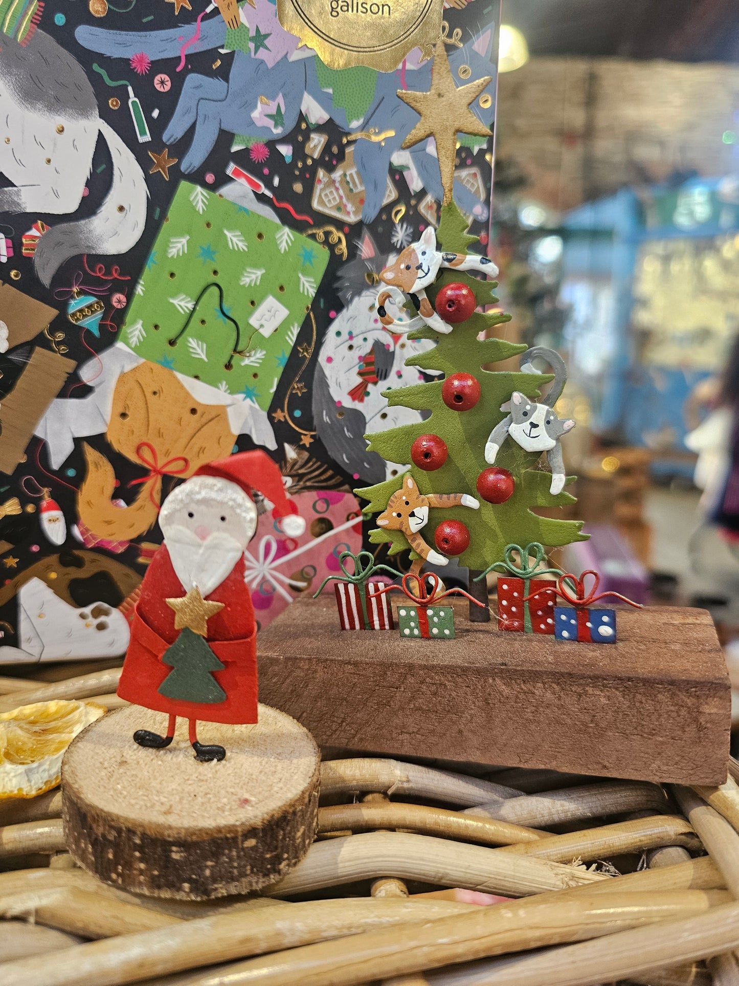 Cats in the Tree Christmas Decoration