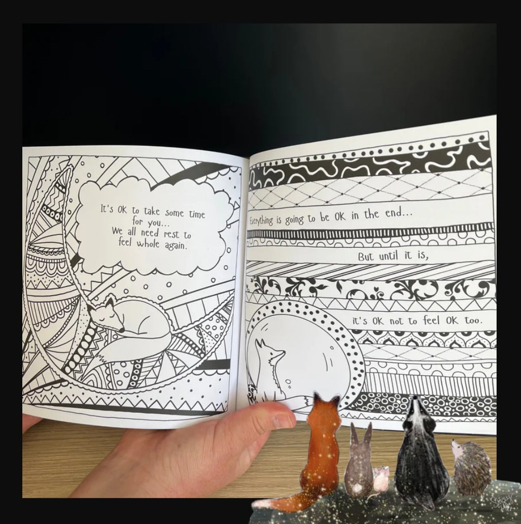 Fox Under The Moon Self-Love Journal