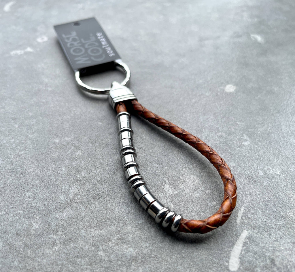 Soulmate - Morse Code Keyring