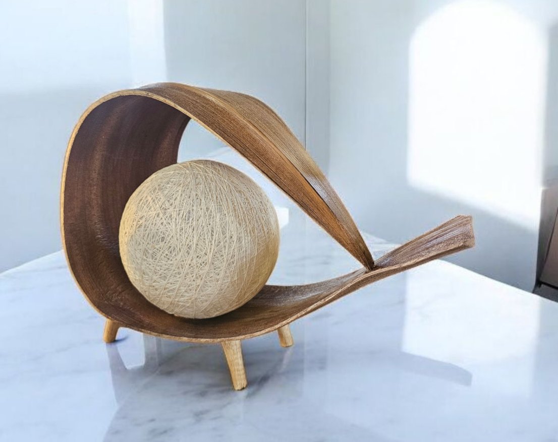 Bali Coconut Leaf Lamp
