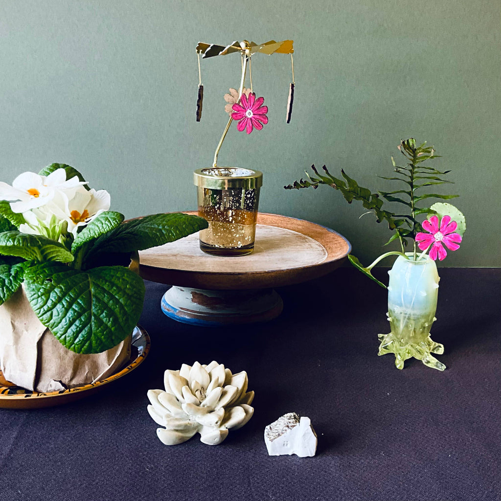 Flora Candle Carousel with a choice of 7 decorations