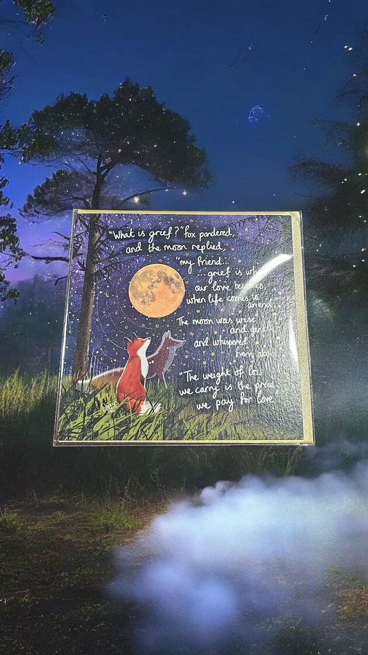 Fox Under The Moon Cards