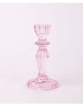 Pink Classic Glass Candle Holder