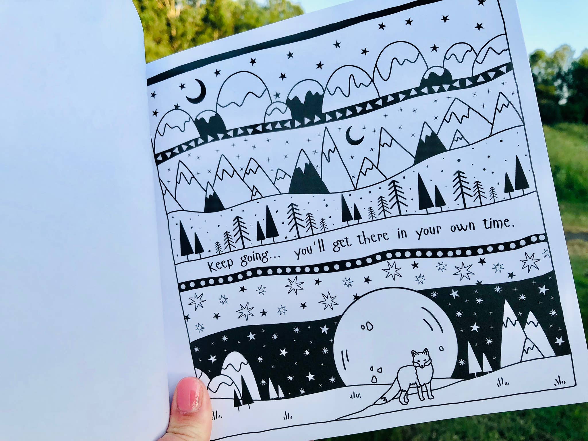 Official Colouring Book by Fox Under The Moon