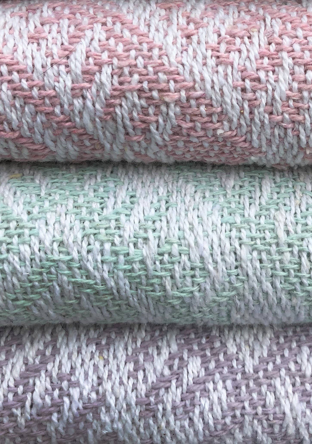 Recycled Cotton Throw,with Pom Poms