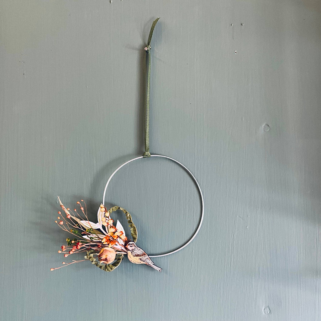 Blue Tit Wreath