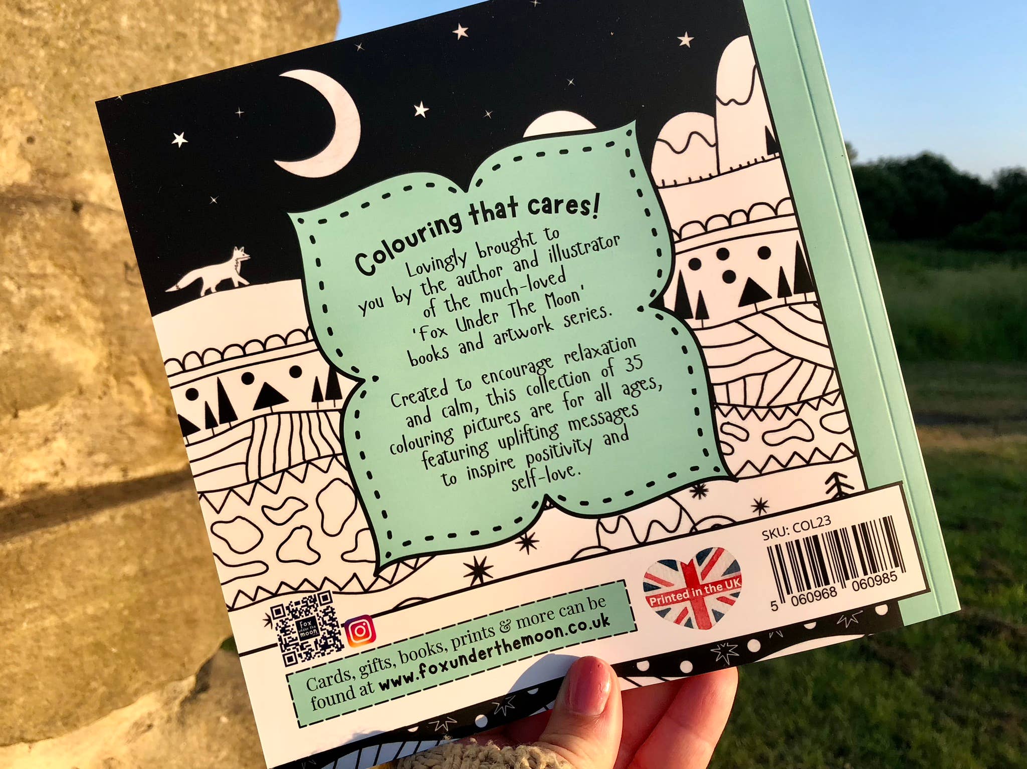 Official Colouring Book by Fox Under The Moon