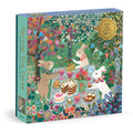 Spring Tea Party 500 Piece Foil Puzzle (Jigsaw Products)