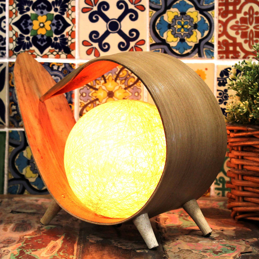 Bali Coconut Leaf Lamp