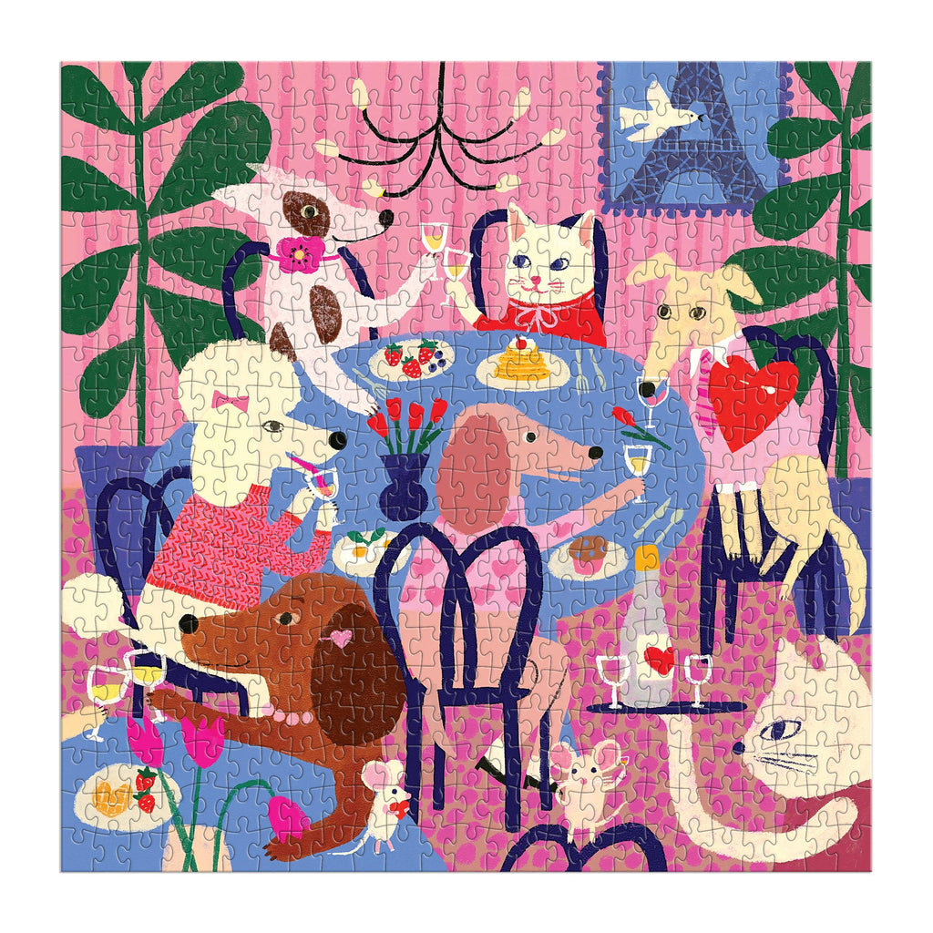 Paws For Love 500 Piece Puzzle (Jigsaw Products)