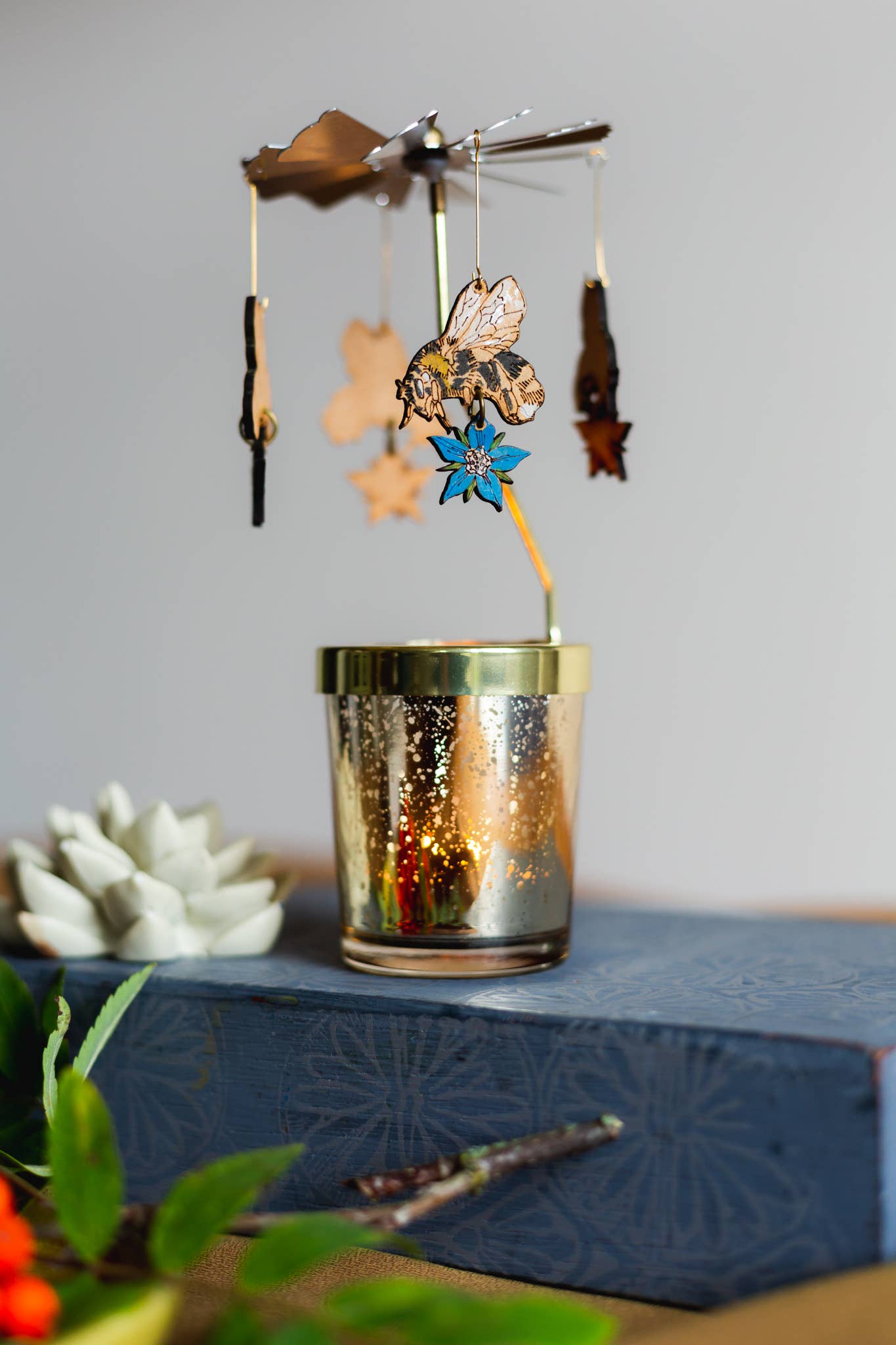 Candle Carousel with a choice of 24 Decorations