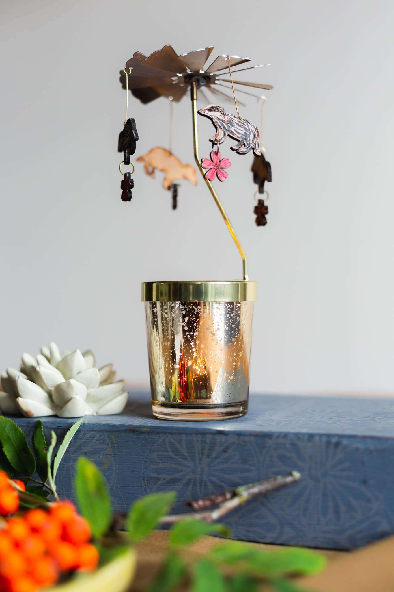 Candle Carousel with a choice of 24 Decorations