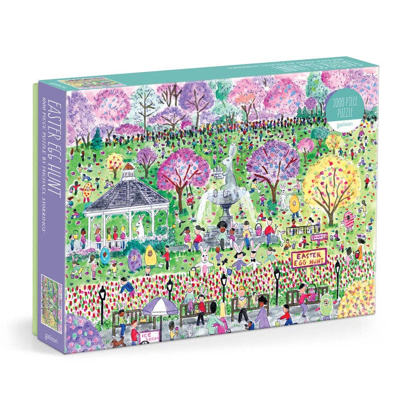Michael Storrings Easter Egg Hunt 1000 Piece Puzzle (Jigsaw Products)