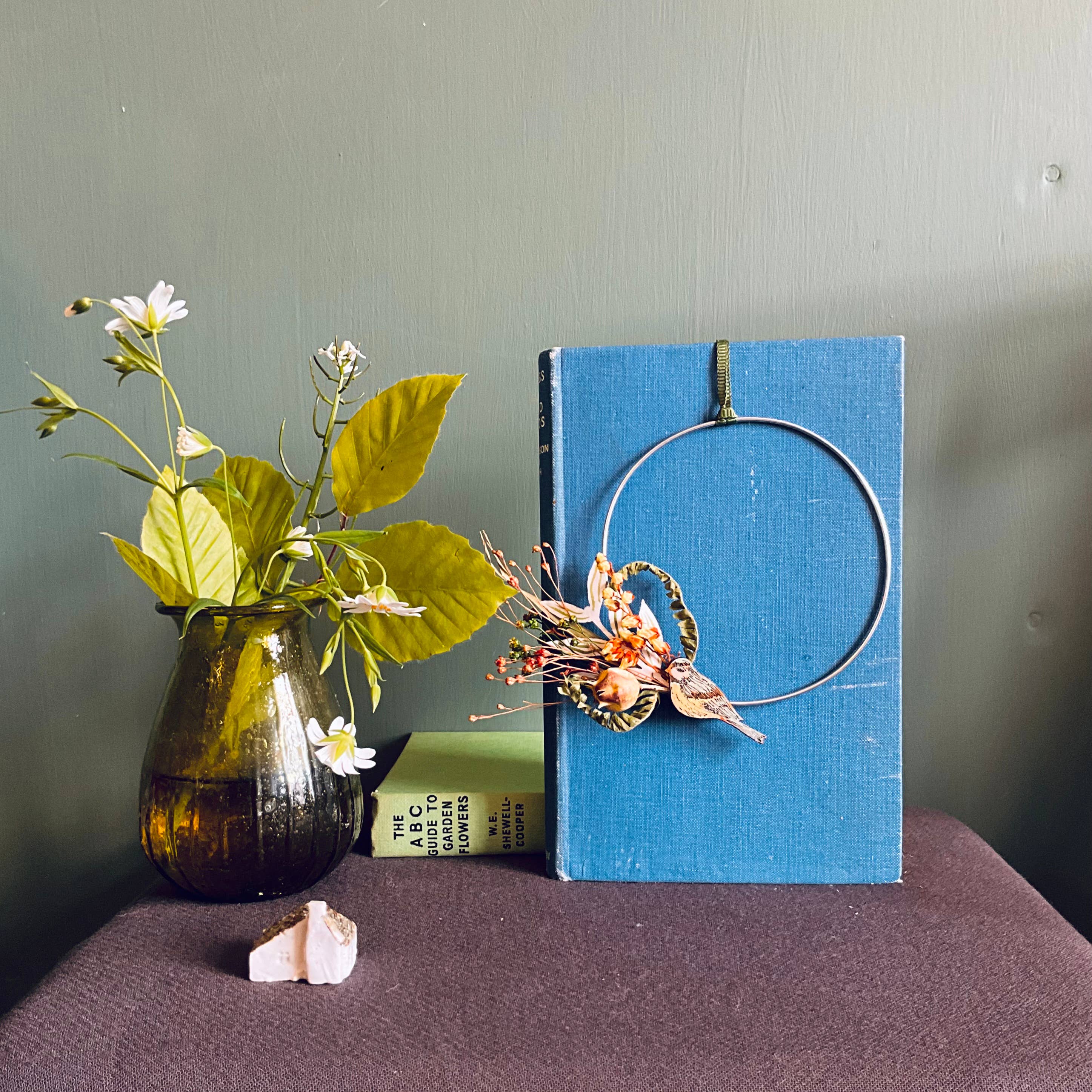 Blue Tit Wreath