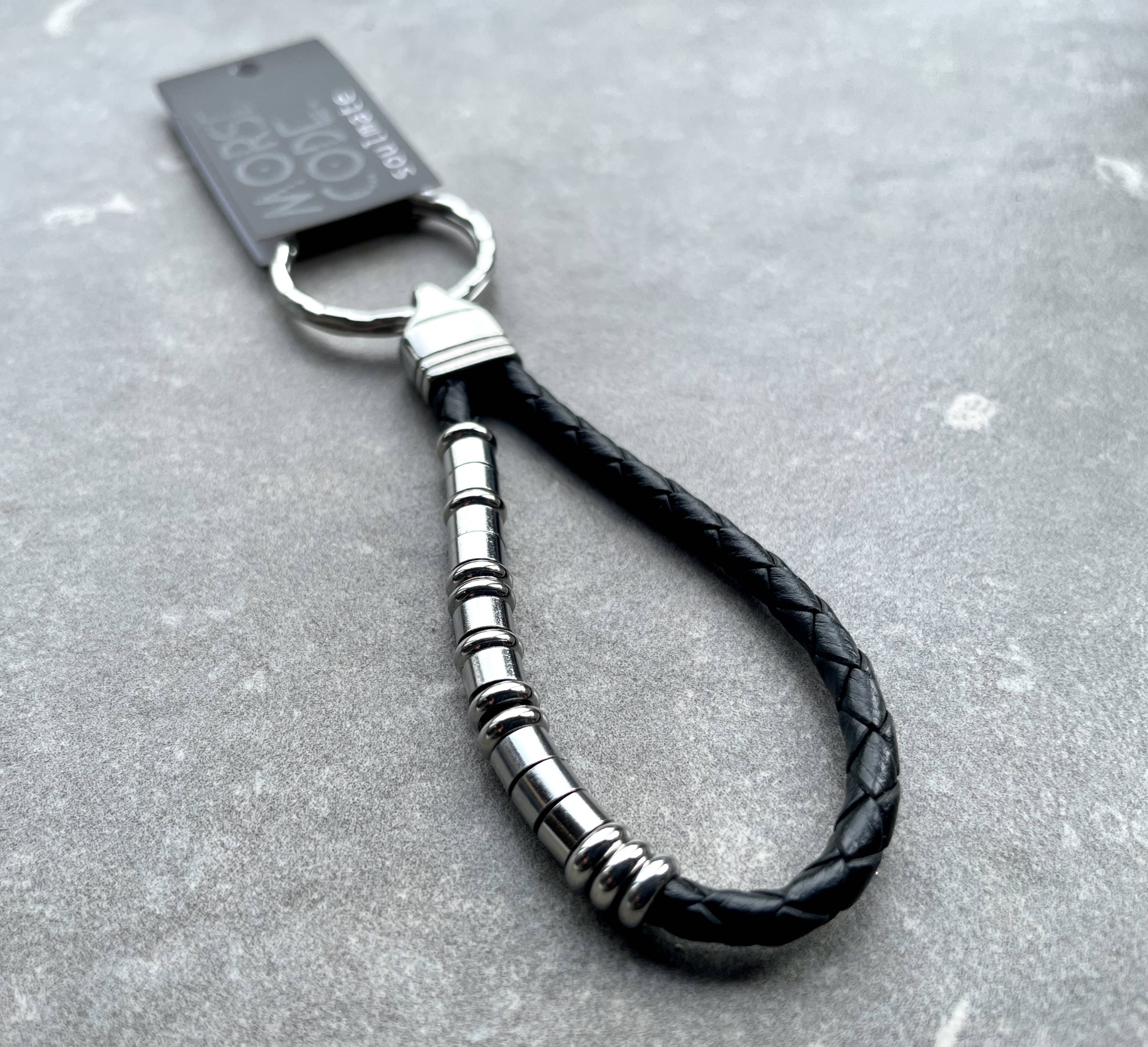 Soulmate - Morse Code Keyring