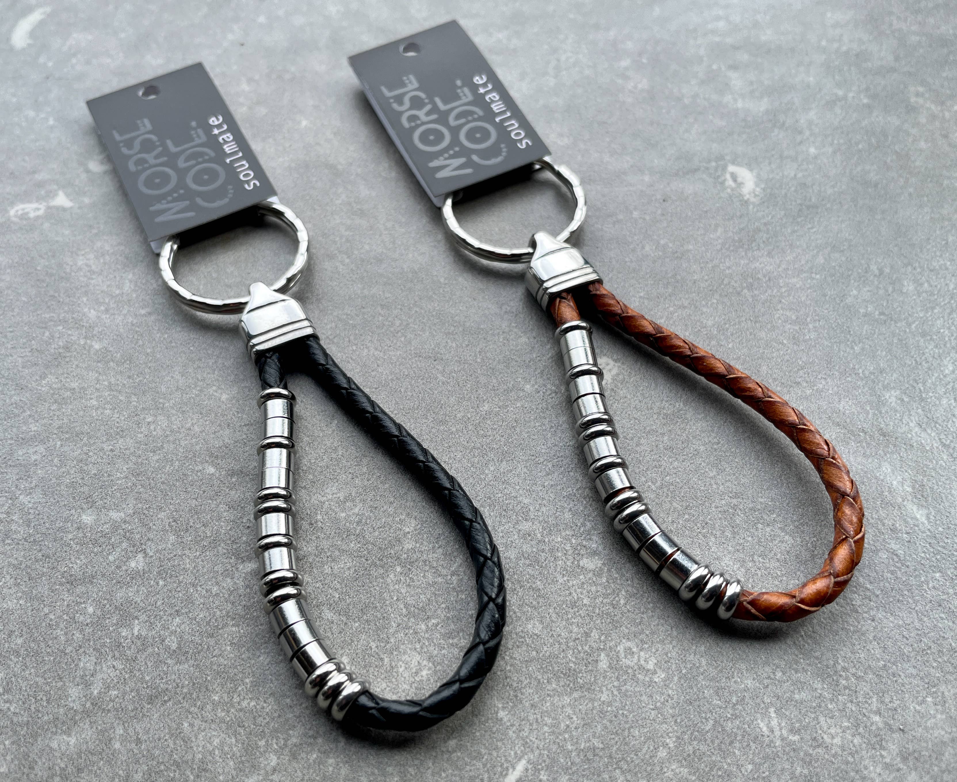 Soulmate - Morse Code Keyring