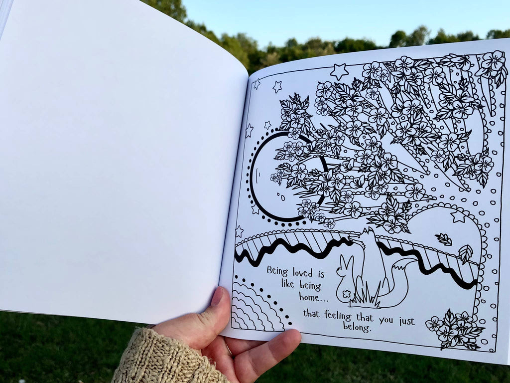 Official Colouring Book by Fox Under The Moon