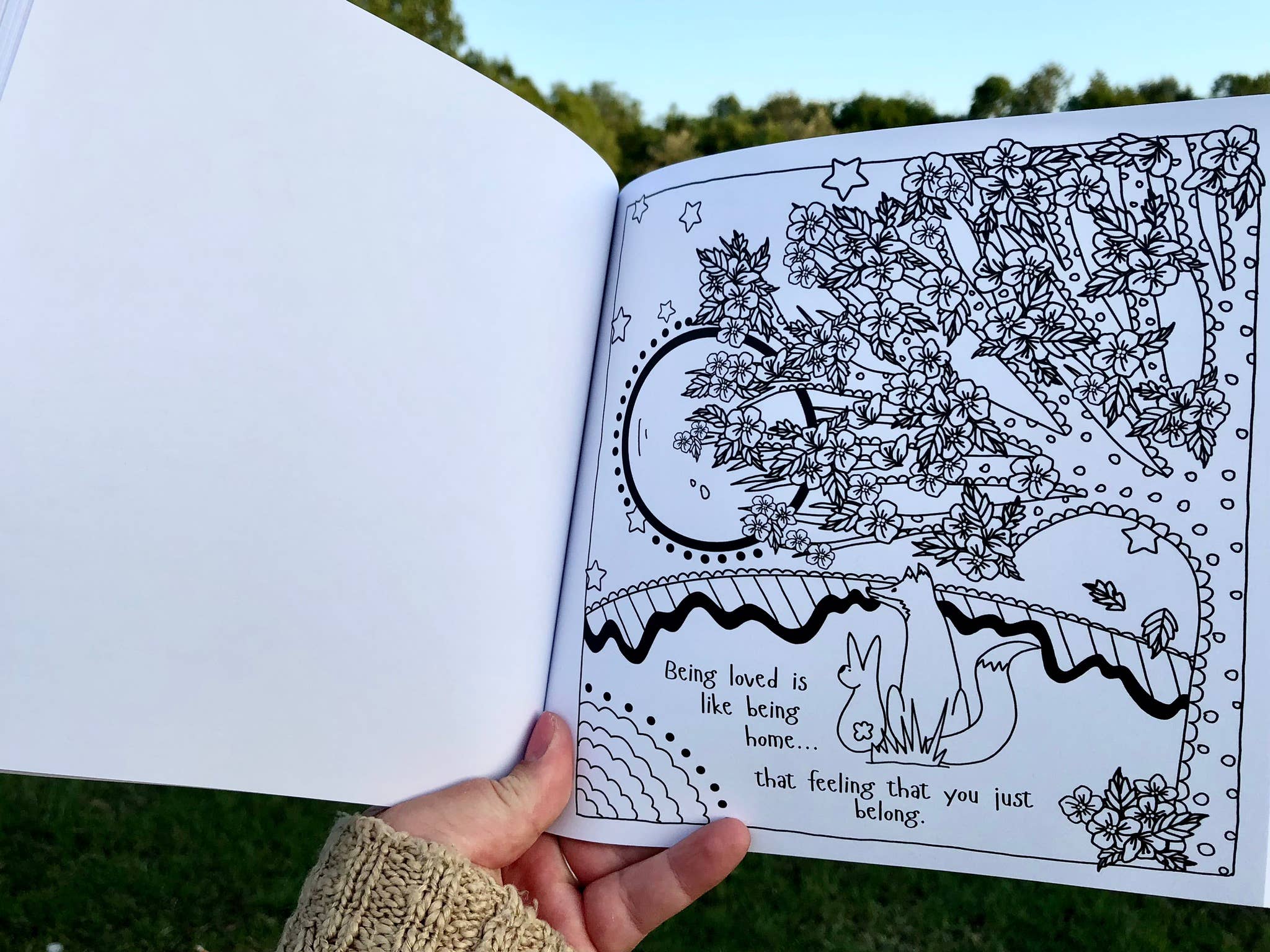 Official Colouring Book by Fox Under The Moon